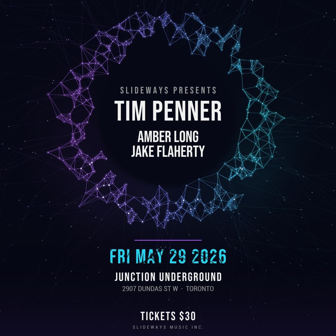 TIM PENNER comeback show flyer